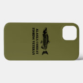 Alaska Combat Vissen Veteran Case-Mate iPhone Case (Achterkant (horizontaal))