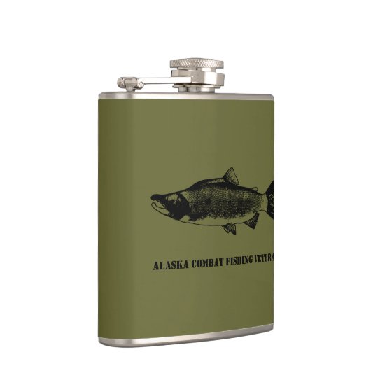 Alaska Combat Vissen Veteran Heupfles (Rechts)