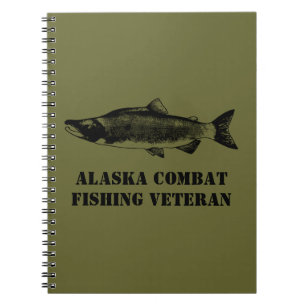 Alaska Combat Vissen Veteran Notitieboek