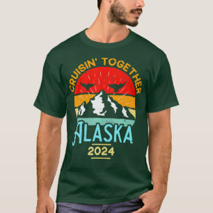 Alaska Cruise 2024 Familie Vrienden Groep Reizen T T-shirt