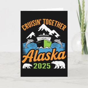 Alaska-cruise 2025 Samen cruisen Familie vakantie Kaart