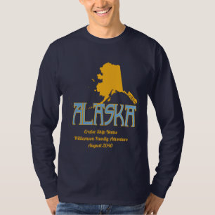 Alaska Cruise Familie Reünie Vakantie T-shirt