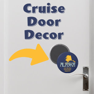 Alaska Cruise Ship Cabin Deuren Marker Gepersonali Magneet