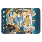 Alaska Cruise Ship Stateroom Magnet (Horizontal)