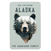 Alaska Cruise Ship Stateroom Magnet (Vertical)