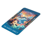 Alaska Cruise Ship Stateroom Magnet Magneet (Linkerzijde)