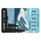 Alaska Cruise Ship Stateroom Magnet Magneet (Horizontaal)