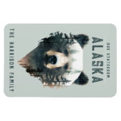 Alaska Cruise Ship Stateroom Magnet Magneet (Horizontaal)