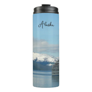Alaska Cruise Vakantie Reis Fotografie Thermosbeker