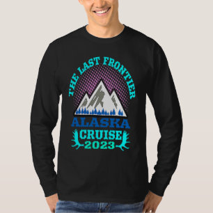 Alaska cruiseschip essentieel 2023 De laatste gren T-shirt