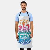 Alaska cruiseschip vakantie ontwerp schort (Gedragen)