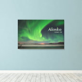 Alaska Curtain Call Canvas Afdruk (Insitu (Houten vloer))
