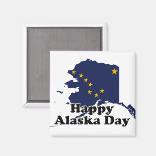 Alaska Dag Magneet