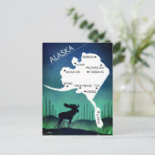 Alaska de laatste grens briefkaart (Staand voorkant)
