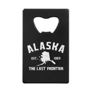 Alaska de laatste grens kredietkaart flessenopener