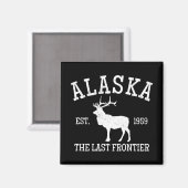 Alaska de laatste grens magneet (Voorkant / Achterkant)