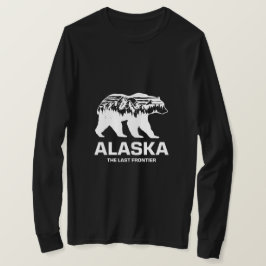 Alaska De laatste grens Moose Souvenir T-shirt