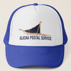 Alaska Dog Sled Postal Carrier Trucker Pet