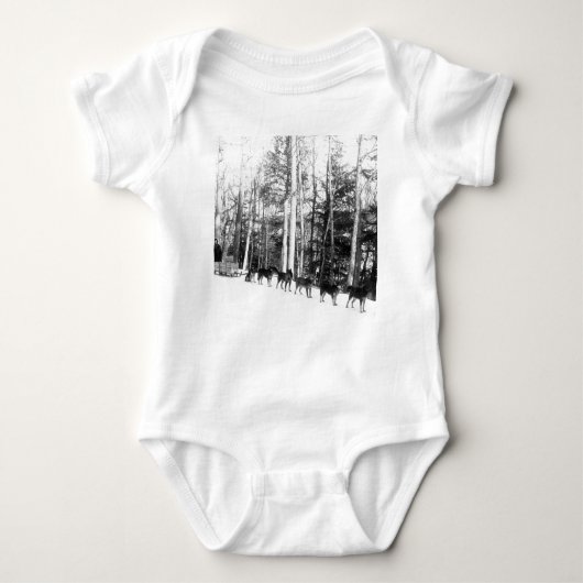 Alaska Dog Sledding Romper (Voorkant)