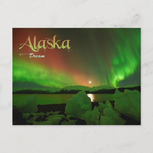 Alaska Dream Briefkaart (Voorkant)