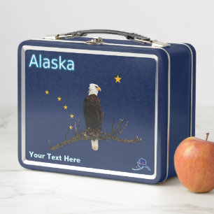 Alaska Eagle en Flag
