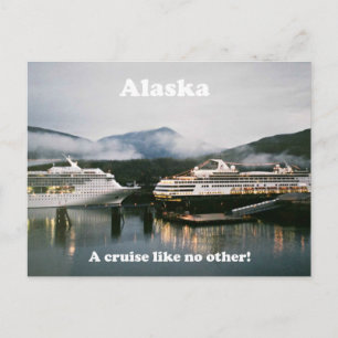 Alaska, een cruise als geen ander! briefkaart