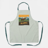 Alaska | eland aan de grens schort (Voorkant)