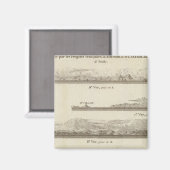 Alaska en British Columbia Magneet (Voorkant / Achterkant)