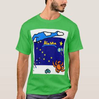 Alaska en zijn symbolen t-shirt