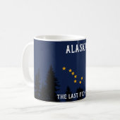ALASKA ÉTAT PLAGE CAFÉ MUG (Devant gauche)