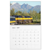 Alaska, États-Unis, Calendrier 2027 (Mar 2027)