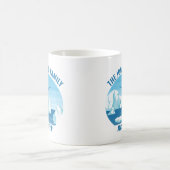 Alaska Familie Vakantie Custom Keepsake Souvenir Koffiemok (Center)