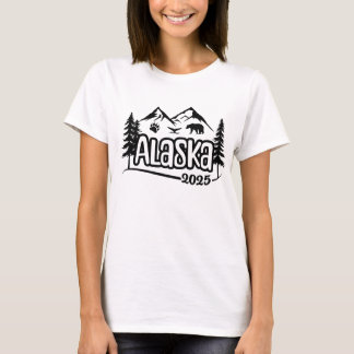 Alaska Family Cruise, vacation, 2025, Alaska Trip T-shirt