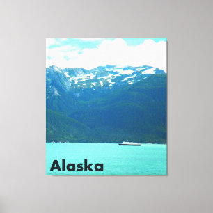 Alaska Ferry Canvas Afdruk