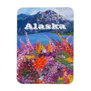 Alaska Fireweed Magnet Magneet