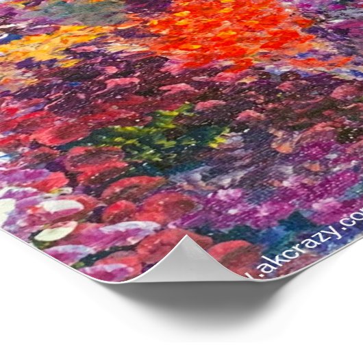 Alaska Fireweed Matt Poster (Hoek)