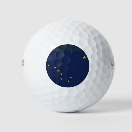 ALASKA FLAG GOLFBALLEN (Voorkant)