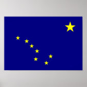 Alaska Flag Poster (Voorkant)