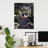 Alaska Forest Trail Poster (Thuiskantoor)
