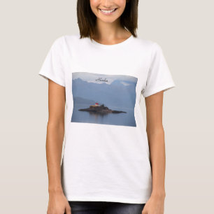 Alaska, fotografie, vuurtoren, T-shirt