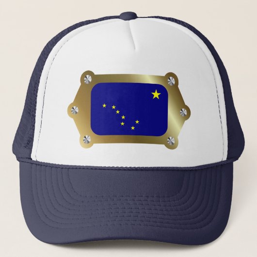 Alaska Framed Flag Pet (Voorkant)