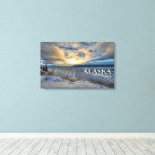 Alaska Freeze Canvas Afdruk (Insitu (Houten vloer))
