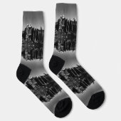 Alaska Fur clad eskimo arctic sod igloo Sokken (Rechts)