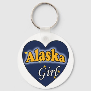Alaska Girl Sleutelhanger