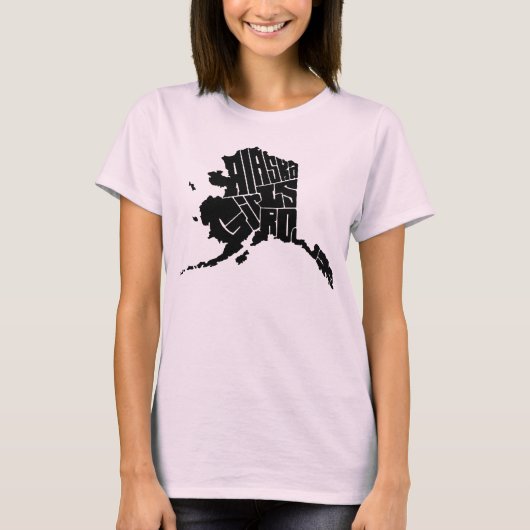 Alaska Girls Rock! T-shirt (Voorkant)