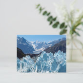 Alaska Glacier Bay Landscape Foto Briefkaart (Staand voorkant)