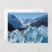 Alaska Glacier Bay Landscape Foto Briefkaart (Voorkant / Achterkant)