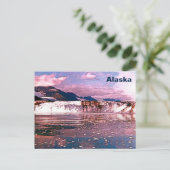 Alaska Glacier Briefkaart (Staand voorkant)