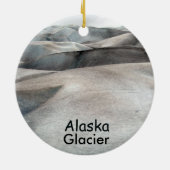 Alaska Glacier Keramisch Ornament (Achterkant)