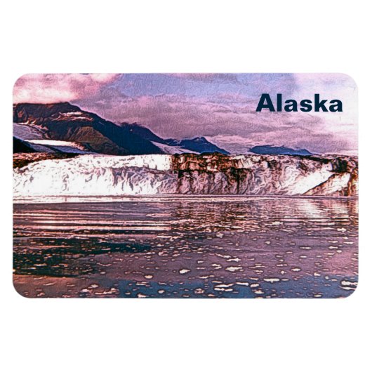 Alaska Glacier Magneet (Horizontaal)